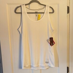 Helly Hansen Women's White Lifa Active Solen Tank Top